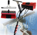 Cleaning Brush Window Cleaning BrushWindow Cleaner KitWater/Hose Fed PoleCleaning Photovoltaic and Solar PanelsExtending Rod Water Spray Brush Window Glass Photovoltaic Plate Cleaning10