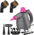 Pressurized Handheld Steam Cleaner – Multi-Surface Deep Cleaning for Home Kitchen Bathroom &amp Floors | 10-Piece Accessory Kit with Safety Lock + 2 Copper Brushes