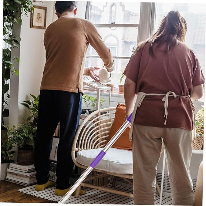 Telescopic Mop for Home Cleaning Washable Mop Head Suitable for Hardwood Tile and More Household Cleaning Tool Comfortable to Hold