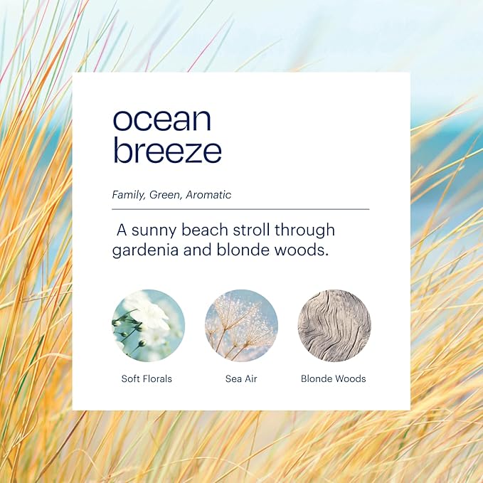 Aera True Loves Ocean Breeze - Deodorizing Home Fragrance Scent Refill for Pet Odor - Notes of Sea Air - 25mL - For Use With Aera Diffuser (Sold Separately)