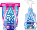 Astonish Fabric Care Bundle – Oxy Active Non-Bio Stain Remover 625g &amp Cotton Fresh Fabric Refresher 750ml – Removes Stains Eliminates Odors Long-Lasting Freshness