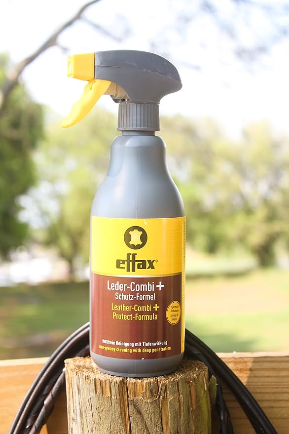 Effax Leather Cleaner Supplies Leather Cleaner Tack Cleaner Tack Care (Leather Combi + Protect Formula Spray)