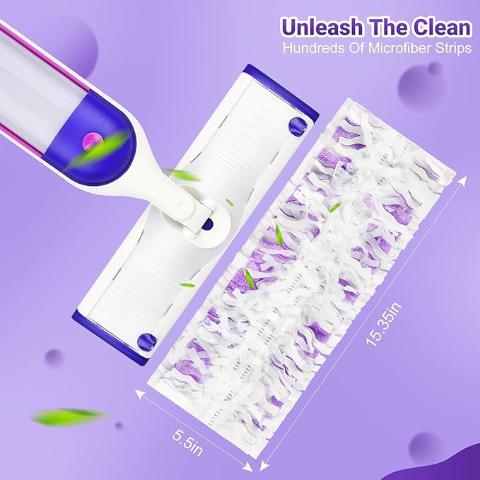 32 Count Disposable Power mop Refills for Swiffer Power Mop Multi-Surface and PowerMop Wood  Unscented Powermop Clean Replacement Mopping Pad