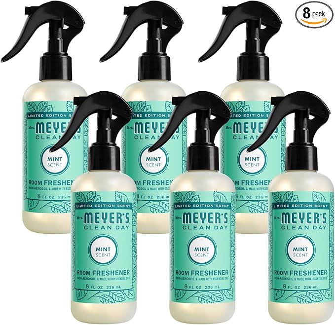 Mrs Meyers Clean Day Room Freshener 8 Fluid Ounce (Mint)