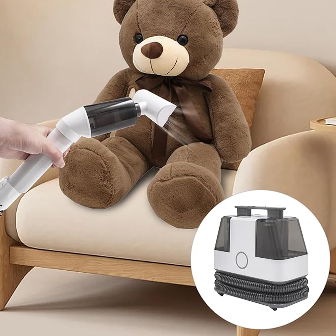 Portable Carpet Couch Deep Cleaner Handheld Rug Cleaner Sofa Cleaner Machine 15KPA Cleaner Machine for Sofa Carpet Car Pet Pads