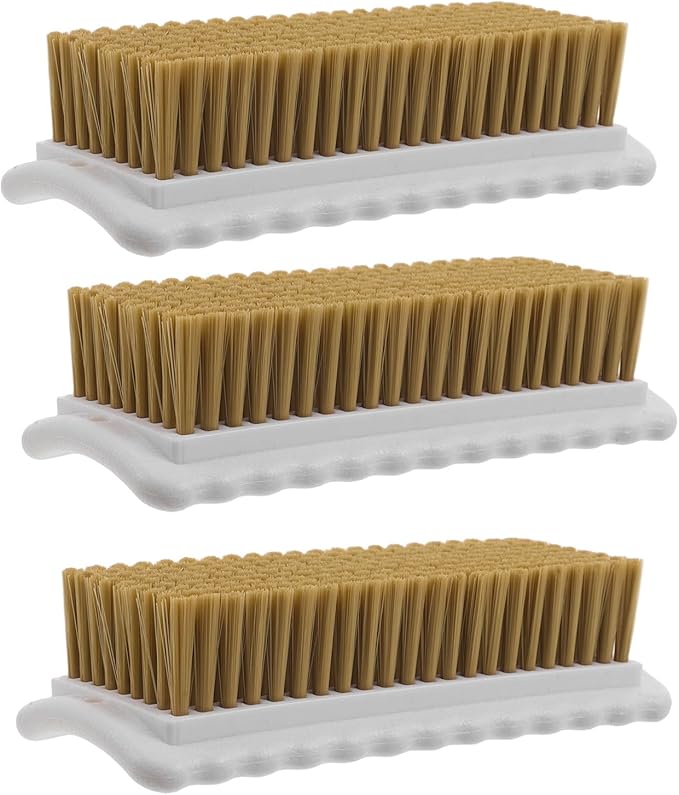 3pcs Laundry Stain Brush Laundry Brush for Scrubbing Out Stains On Cloths and Fabrics Soft Bristles for Fabric Garment Shirt Collar