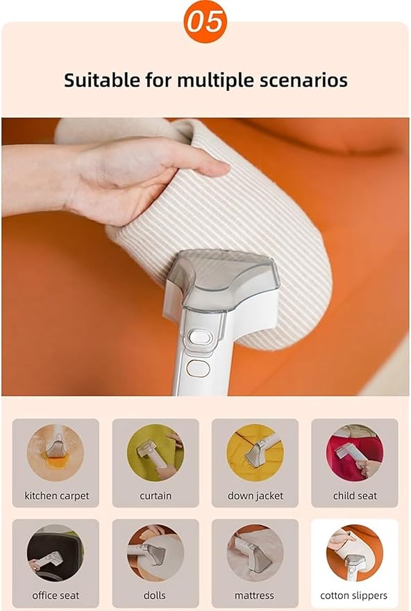 Spot Curtain Cleaner Machine Fabric Sofa Cleaning MachineSmall Lightweight Handheld Carpet Cleaner 380W Portable Household Sofa Cleaner