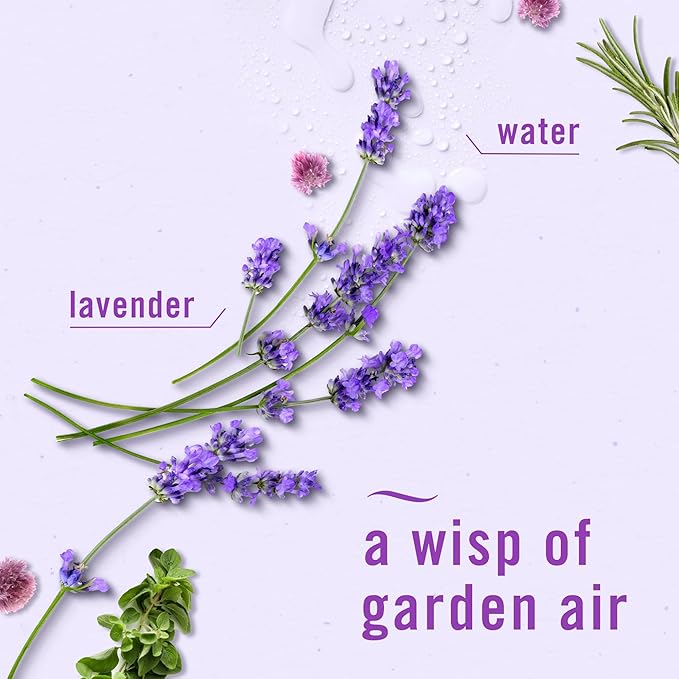 Febreze Air Mist Air Freshener Spray Odor-Fighting Room Spray Air Fresheners for Home and Bathroom and Kitchen Aerosol Can Light Lavender Scent 8.8oz 6 Count Pack of 3