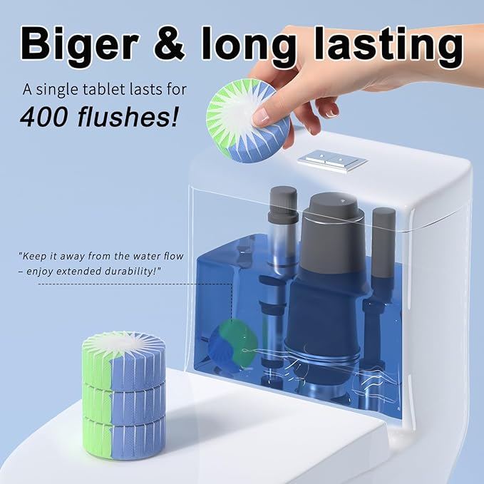Automatic Toilet Bowl Cleaner TabletsToilet Cleaner Tablets For TankBathroom Cleaner For Tank