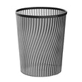 Dorm Trash Can 2 Gallon Round Durable Plastic Easy to Clean Waste BasketTrash Bin Garbage BinSlim Profile Bathroom Garbage Can for Compact SpacesDormsKitchenBathroomBedroomOffice