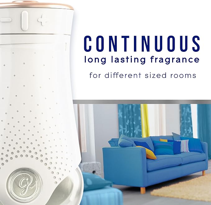 Glade PlugIns Refills Air Freshener Sea Mist &amp Cypress Scented and Essential Oils for Home and Bathroom 0.67 Fl Oz 10 Count