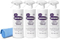 FOLEX Instant Carpet Spot Remover 32 oz – Powerful Stain Remover for Carpets Upholstery &amp Rugs – Eliminates Pet Stains Grease Red Wine Food Makeup &amp More – With Reusable Cleaning Cloth –