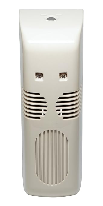 Big D 777 Light-Activated Fan Dispenser Holds Gel or Wick Deodorants Covers Space of 4000 cu ft - Air freshener Dispenser Ideal for restrooms Offices Schools Restaurants Hotels Stores