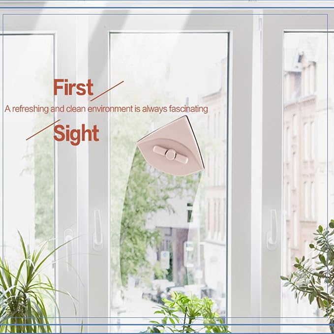 Magnetic Window Cleaner Glass Wiper Adjustable Thickness 5-35Mm Double Side Strong Magnetic Window Cleaning Tool for Glass High Window