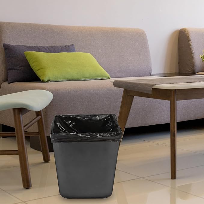 25 Pack of 80x100cm Thickened Hdpe Trash Bags Leakproof Durable for Home Office Use
