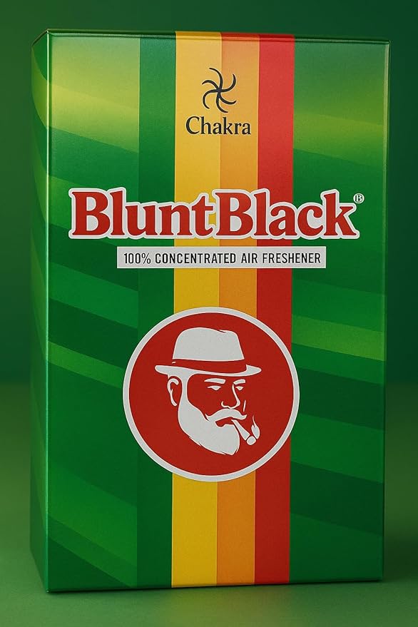 Blunt Black 100% Concentrated Air Freshener Spray – 50 Pack (For Car &amp Home)