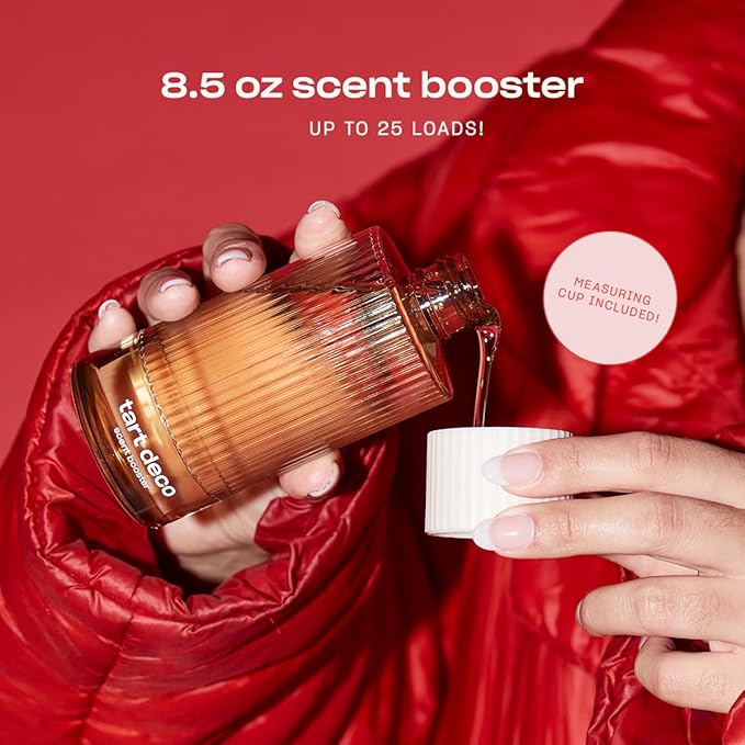 Snif Tart Deco Scent Booster Juicy Sophisticated Cherry Scent 25 Loads Non-Irritating to Skin Clean Non-Toxic Vegan Cruelty Free 8.5oz