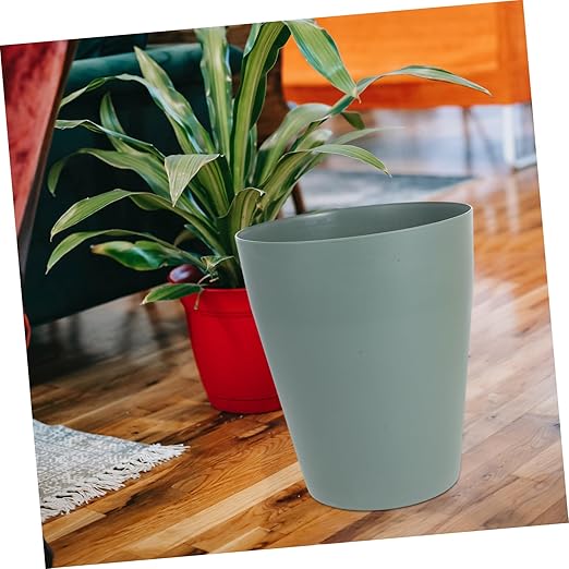 3pcs Small Lidless Trash Bin Household Wastebasket for Office Bedroom and Home Use Open Top Design for Easy Disposal and Space Saving