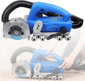 Tile And Grout Cleaning Machine 1200W - Electric Grout Remover With Vacuum 9000r/min High RPM Includes Saw Blades For Deep Cleaning Tile Joints &amp Lines(220V1.2mm)