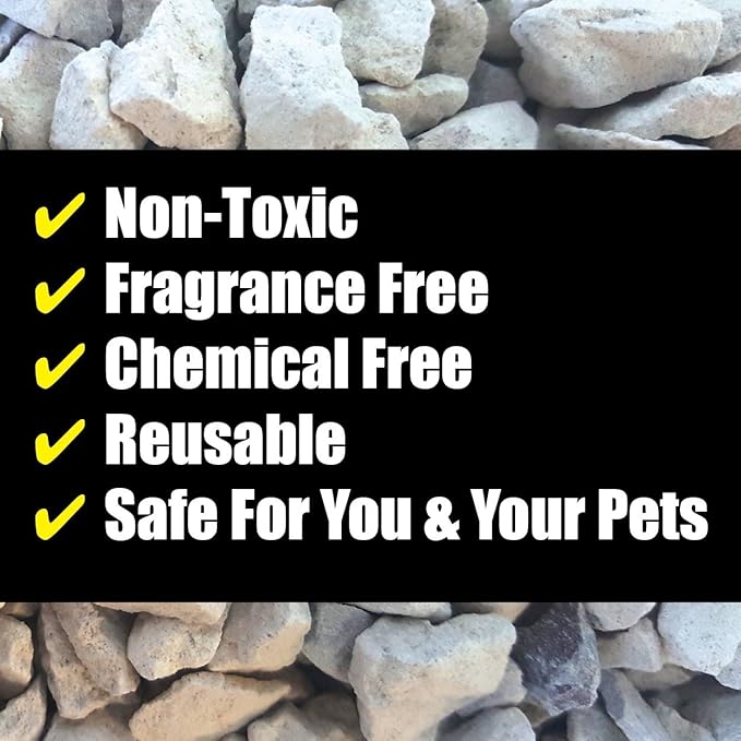 Gonzo Odor Eliminating Rocks for Homes - 6 32oz bags