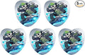 5PCS Car Air Freshener Hanging Personalized Double Sided Skull Skater Car Fresheners Long Lasting New Cars Scents Cute Automotive Freshies for Closets Drawers (tea)