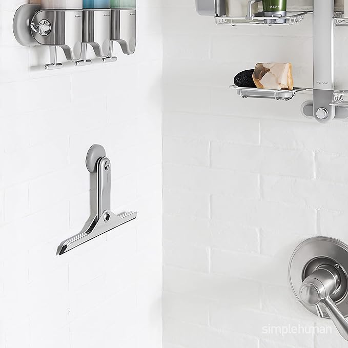 simplehuman Fold Away Squeegee Stainless Steel