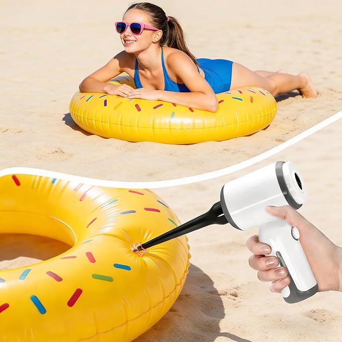 Cordless Handheld Vacuum for Car and Home - 6500Pa Powerful Suction 3-in-1 Vacuum &amp Blower for Keyboard Cleaning Computer Duster