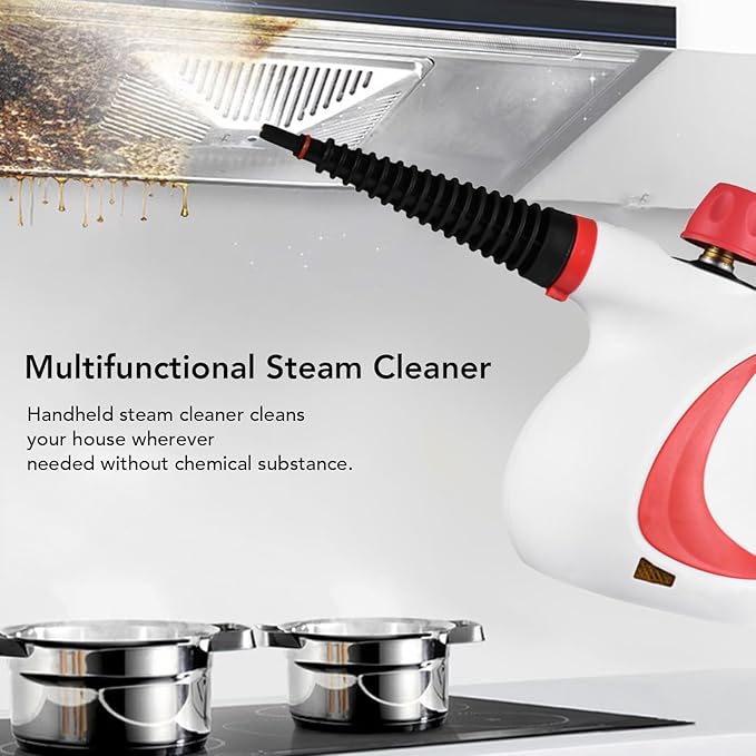 Handheld Steam Cleaner High Temperature High Pressure Steam Cleaning Machine for Air Conditioner Kitchen Hoods (US Plug 110V) Rushbom71hi2sgyua-11