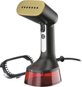 CHI Handheld Garment Steamer for Clothes Fabric Brush Large 300 ml Water Tank 2 Steam Modes Ergonomic Handle Portable Steamer for Clothes 10’ Cord (11590)