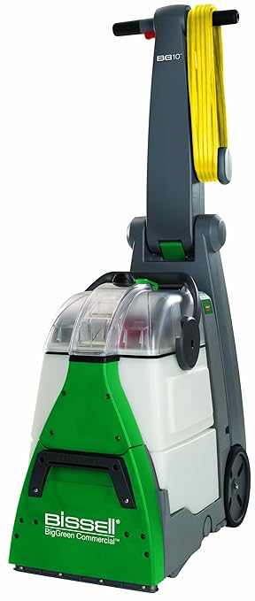 Bissell BigGreen Commercial BG10 Deep Cleaning 2 Motor Extractor Machine &amp Professional Pet Urine Eliminator + Oxy Carpet Cleaning Formula &amp Hose &amp Upholstery Tool 30G