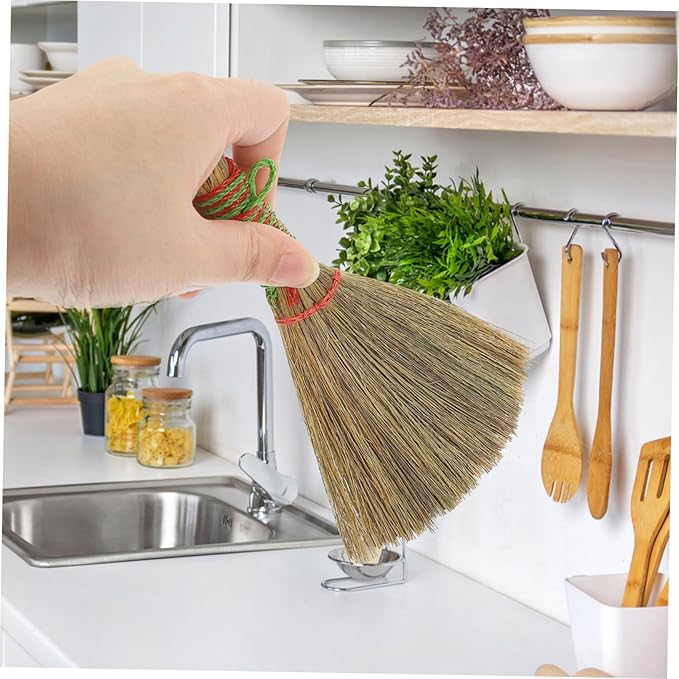 8pcs Soft Brush Broom for Hardwood Floors Hand Sweeper for Furniture Cleaning for Table Cleaning Accessory Desktop Dust Broom