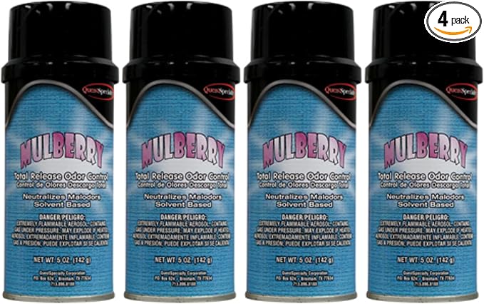 Quest 3140 MULBERRY Total Release Odor Eliminator (4 Pack)