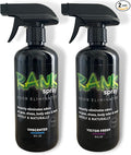 Sports Odor Eliminator: Banish Body &amp Sweat Odor From Sports Gear Yoga Mats Gym Bag Shoes Helmets Cleats etc! Safe Boxing Glove Spray &amp Hat Deodorizer - 2 16 oz Bottles Mix Pack