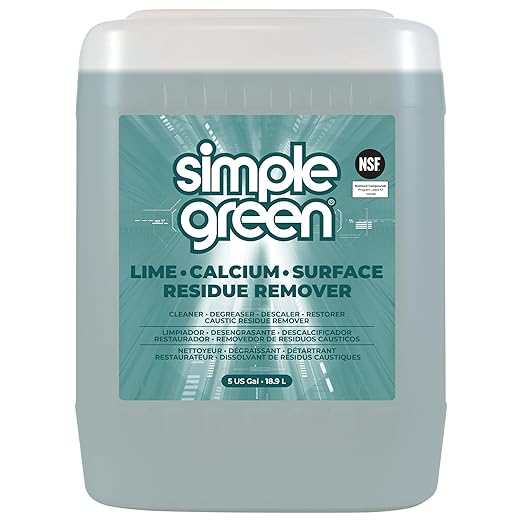 Simple Green Lime Calcium Surface Residue Remover 5 Gallon