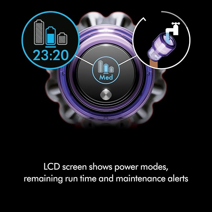 Dyson V11 Origin Cordless Vacuum 185AW 3 Power Modes Up to 60 Minutes² Deep Cleans Hard Floors and Carpets Detangles pet Hair Converts to Handheld