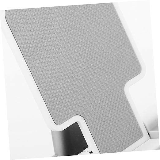 NUOBESTY Portable Mini Wastebasket with Phone Tablet Stand Desktop Garbage Bin for Home Office Travel and Rooms