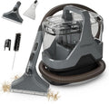 COSTWAY Upholstery Cleaner Machine Portable Spot Cleaner with 15Kpa Powerful Suction 600W Cleaning Machine with Versatile Attachments for Couch Stairs Carpet Pet Messes