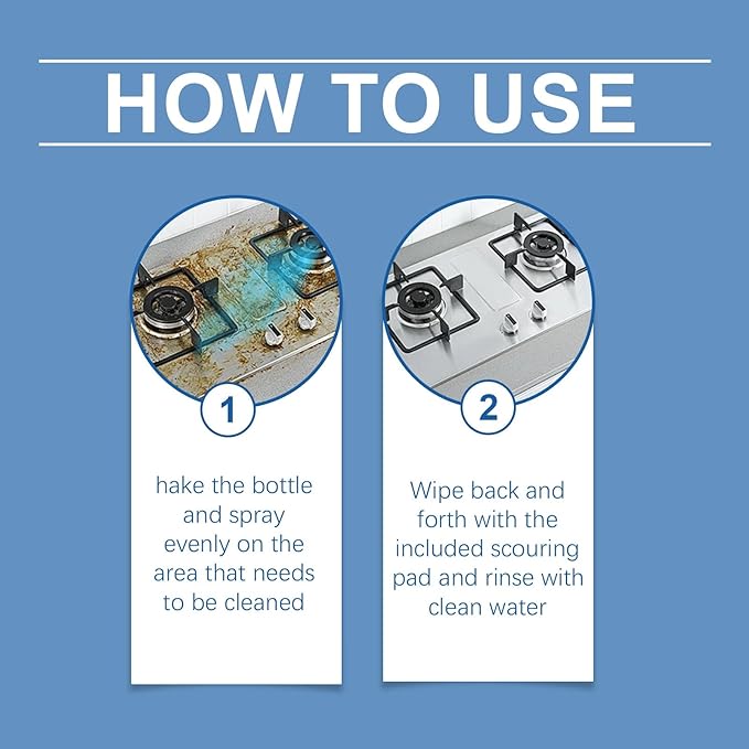 Multi-Purpose Foam Cleaner Powerful Stain Remover For Various Surfaces Deodorizing Residue-Free Portable Cleaning Solution(3PCS)