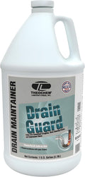 Drain Guard Bio-Enzymatic Sink/Drain Cleaner Commercial Grade Powerful Deodorizer for Grease Traps Slow Pipes Monthly Maintenance - 1 Gallon