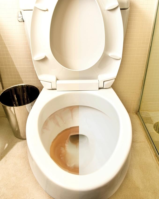 Iron Out Rust Stain Remover Automatic Toilet Bowl Cleaner Tablets Powerful Gel Spray and Powder