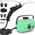 Steam CleanersHigh Powered 2500W Steam Cleaner for Home and Car Handheld with 3 Brush Heads and 2L Tank for Multi Surface Cleaning