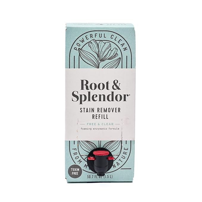 Root &amp Splendor Stain Remover Spray Bottle with 1.5L Refill