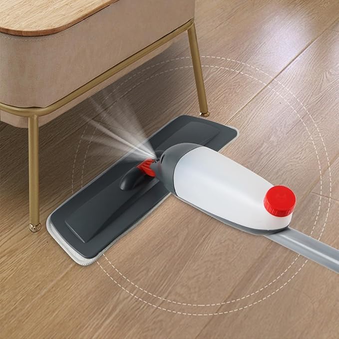 Microfiber Spray Mop for Floor Cleaning Wet Dry Hardwood Floor Mops with 3 Washable Pads Flat Mop with Sprayer for Tile Wood Laminate Vinyl Marble