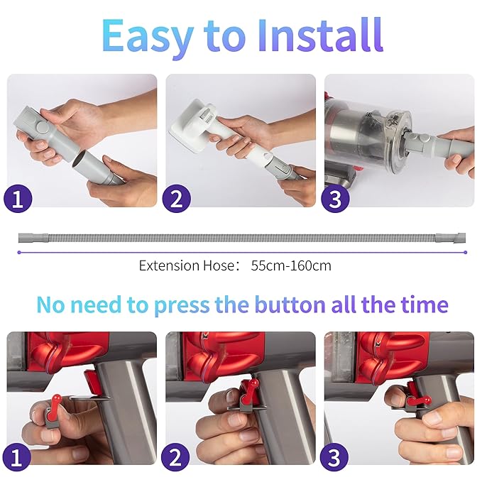 Dog Grooming Vacuum Attachment Kit Pet Vacuum Brush for Shedding Grooming with Slicker Dematting Brush for Cat Dog Hair Remover for Dyson V7 V8 V10 V11 V12 V15