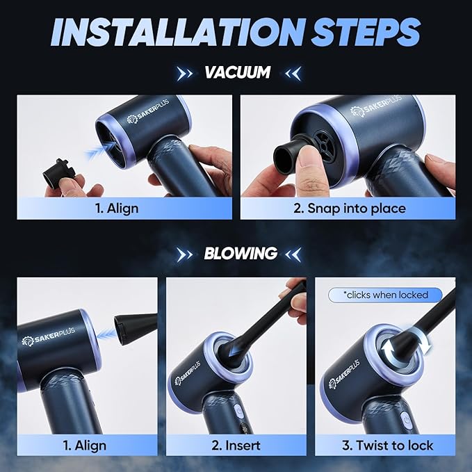 Car Vacuum Cleaner- 3 in 1 Cordless Handheld Vacuum Cleaner 13000Pa High Power Car Vaccum Cleaner with Brushless MotorAdjustable Cars Vaccum Portable Cordless for CarsDesktop-DBS03