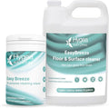 Hygea Natural EasyBreeze Ultimate Cleaning Bundle - PH Neutral Floor &amp Hard Surface Cleaner with All-Purpose Wipes - Luxurious Linen Scented (1 Gallon Floor Cleaner 50 ct. Wipes)
