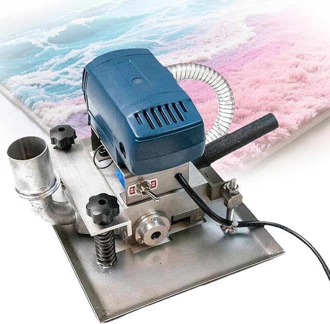 Professional Carpet Trimming Machine850w Electric Carpet Planer3-Inch Blade Levels Rug Pile FastAdjustable Height for DIY &amp Pro UseSafe for Medium/Large CarpetsLightweight &amp Durable