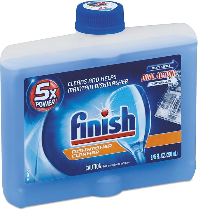 FINISH 95315 Dishwasher Cleaner Fresh 8.45 oz Bottle 6/Carton