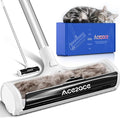 ACE2ACE A3 Pro Carpet Roller for Pet Hair Carpet Pet Hair Removal Tool Reusable Large Lint Rollers 5 Feet Long Handle No Bending No Kneeling Cat Dog Hair Remover for Carpet Rugs Mats Black