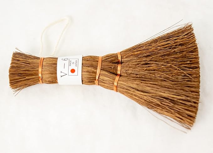Japanese Masakuni Professional Bonsai Tools Broom Hemp Palm Brush - 4.75x 3 (V-6)